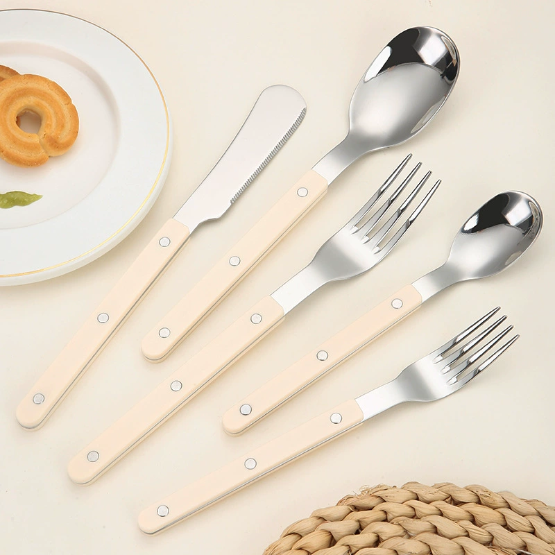 Tableware stainless steel, brand set, increased thickness, light luxury style