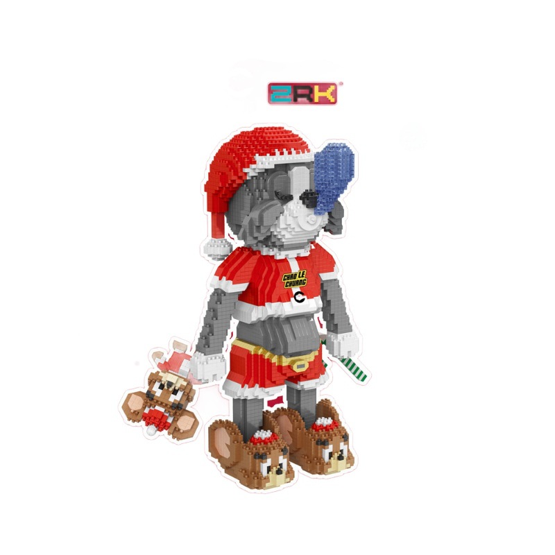 Juguetes para niños, bloques de construcción en línea, juguetes de Navidad, regalos, juguetes de Navidad, decoración, puzzle, ensamblaje