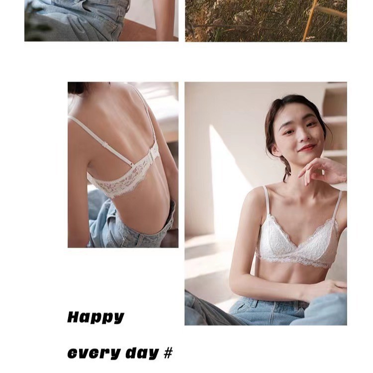 Venta directa de fábrica comercio electrónico transfronterizo Sudeste de Asia Vietnam Tailandia damas sin costuras sujetador de recogida lateral cómodo