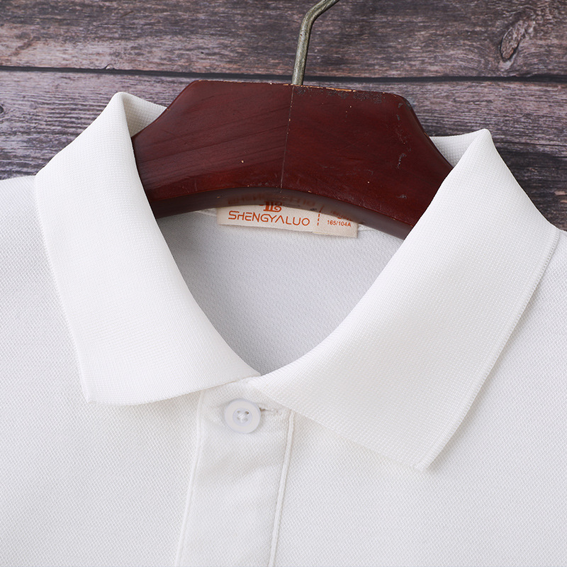 Personalizado verano nuevo estilo de alta gama pintura caliente polo de hombre de negocios casual con solapa camiseta de manga corta ropa de trabajo