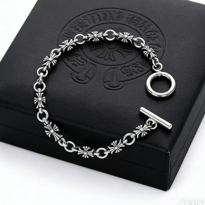 European and American Cross Bracelet Jewelry, Wholesale Hip-Hop Bracelets for Couples, Cross-Border Fashion Trendy Bracelet Jewelry European and American Cross Bracelet Jewelry, Wholesale Hip-Hop Bracelets for Couples, Cross-Border Fashion Trendy Bracelet Jewelry