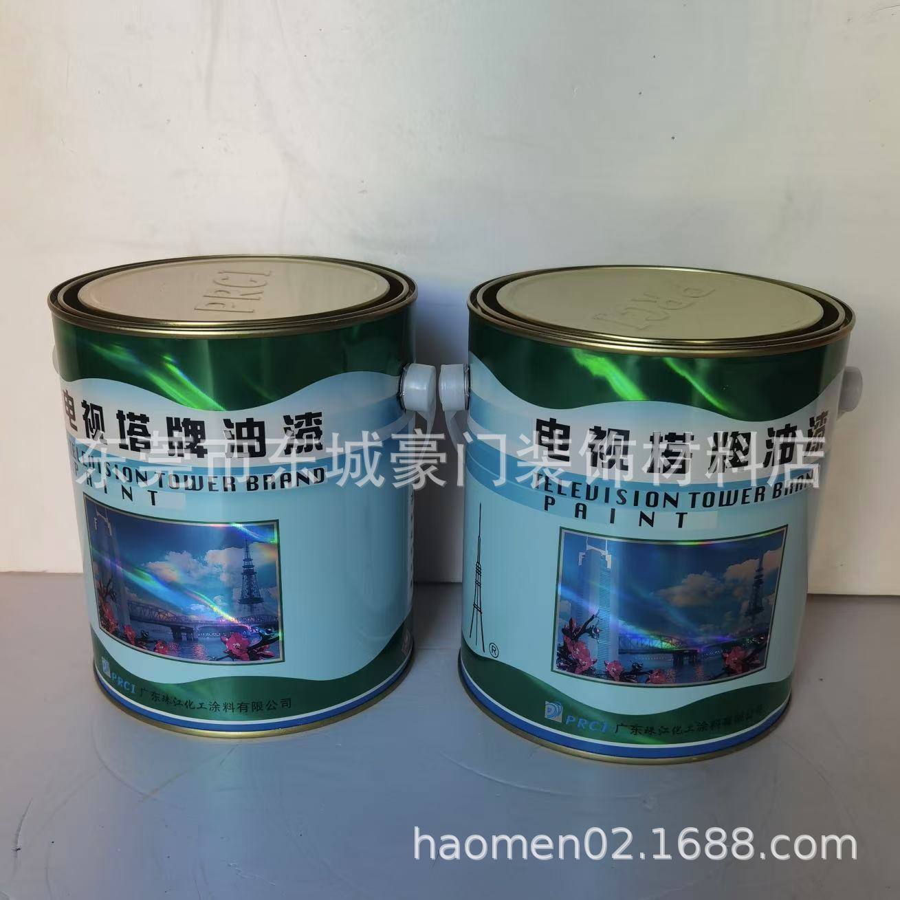 正品批发电视塔牌油漆 耐高温银油3KG套装 铝粉醇酸酚醛耐热漆