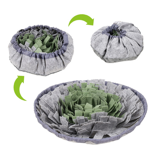 Cross-border pet supplies: Pet sniffing bowls, slow-feed mats for cats and dogs, energy-consuming blankets, and pet feeding tools—including sniffing bowls.