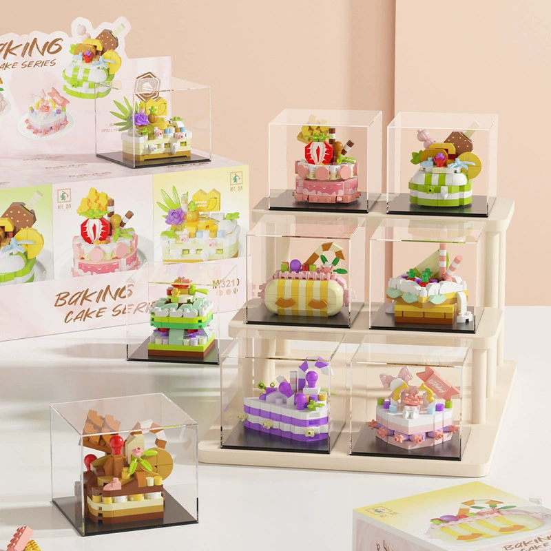 Dessert toy, constructor, videogame, DIY, Birthday gift