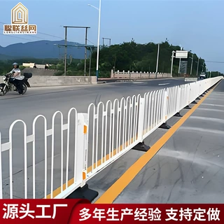 定制京式护栏马路公路人行道防撞栏杆中央隔离安全市政道路护栏