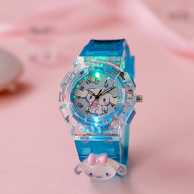 [Accurate travel time] Light blue big-eared cinnamon puppy [3D doll + jelly lumi…