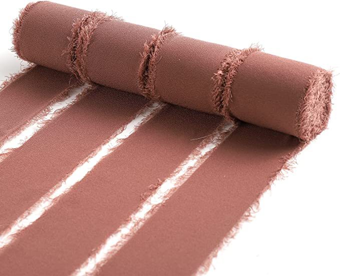 En stock venta al por mayor de gasa deshilachado cinta deshilachada boda tarjeta de felicitación arco decoración ramo de encaje de tela tira