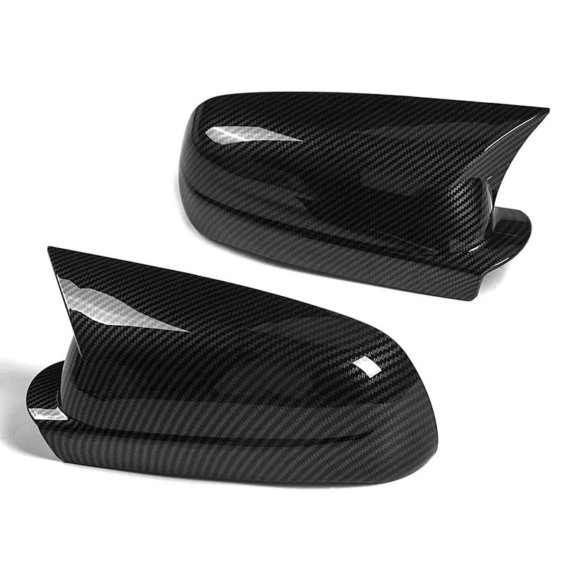 Suitable for 97-04 Volkswagen Golf 4 Rearview Mirror Cover Horn Model Bright Black Reversing Mirror Housing Car Exterior