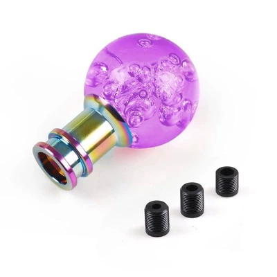 Knob Round Transparent Manual – Cab and accessories - purple