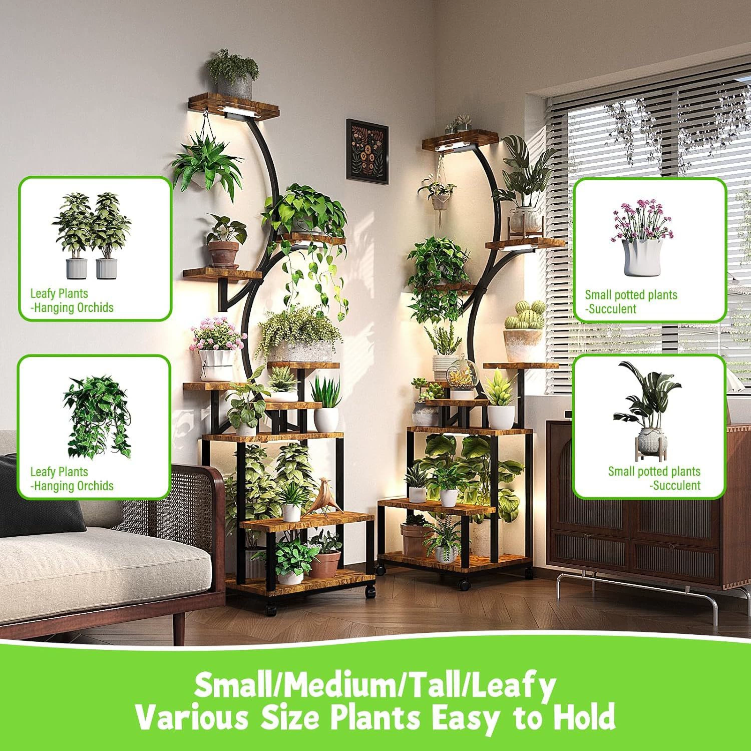 Крытая подставка для цветов, полка для балкона, полка для гостиной наполая многослойная лестница подставка для цветов, суккулентная подставка для цветочных горшков