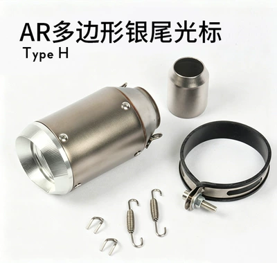 Titanium Alloy Exhaust Pipe — Exhaust pipe - h-polygon-silver-tailed-exciter