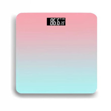 智能体脂秤可选充电人体秤家用广告礼品厂家健康体重秤渐变电子秤