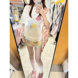 碎花半身裙女夏季薄2025新款高腰显瘦辣妹包臀裙温柔风小个子短裙