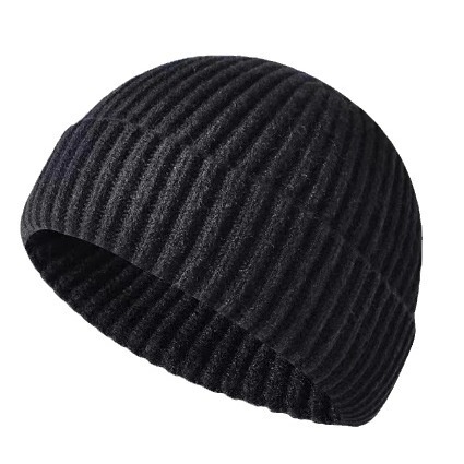 Gourd Cap Knitted Cold Hat for Men Autumn and Winter Warm Head Covering Korean Style Street Fashion Versatile Knitted Foreign Trade Trendy Hat for Women