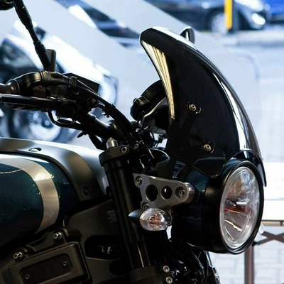 Motorcycle front windshield XSR900 16-21 modified