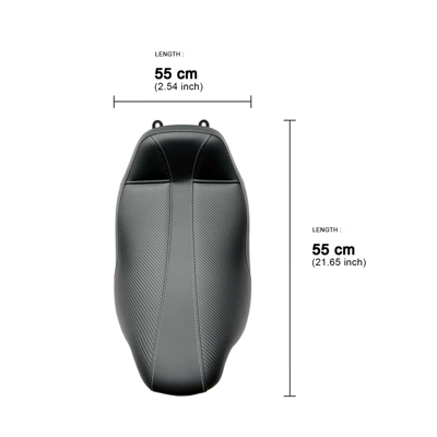 Glide, Road King, Carbon – Motorcycle cushion