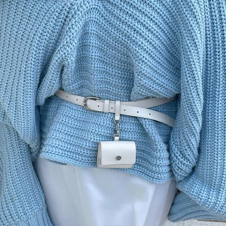 South Korea ins blogger with double-layer belt belt belt bag belt belt bag waist decorative belt accessory bag tide South Korea ins blogger with double-layer belt belt belt bag belt belt bag waist decorative belt accessory bag tide