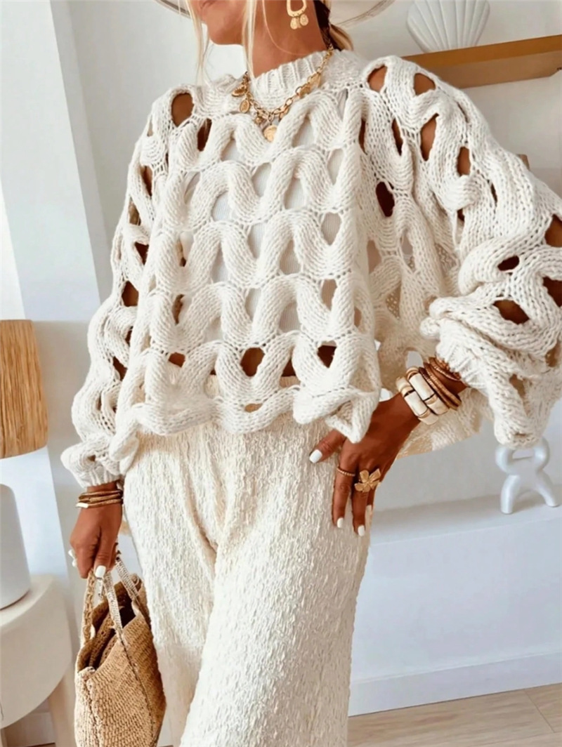 solid color long-sleeve for leisure