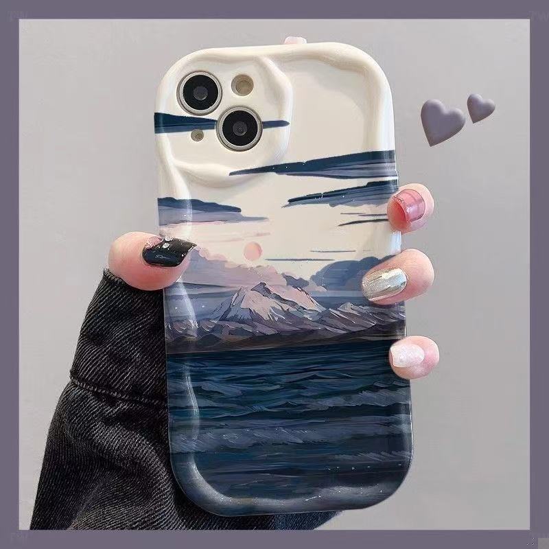 Xingyue Yunhai para Apple 16Promax funda para teléfono móvil Anti-caída iPhone15 Japón y Corea del Sur ins14/13 Europa y América 12