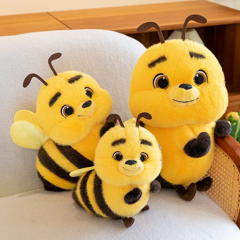 New Big-Eyed Little Bee Doll, Cute Companion Doll, Plush Toy, Sleeping Pillow, Children's Gift Wholesale