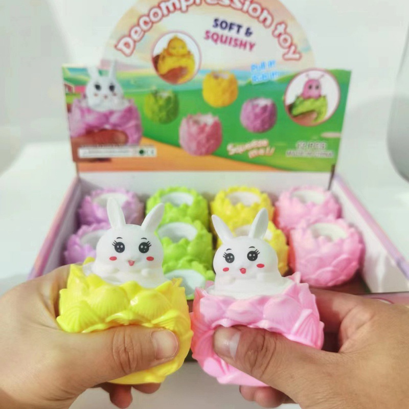 Creativa red red de descompresión pellizco pellizco música dibujos animados bola de ventilación simulación mano pellizco juguete descompresión juguetes al por mayor