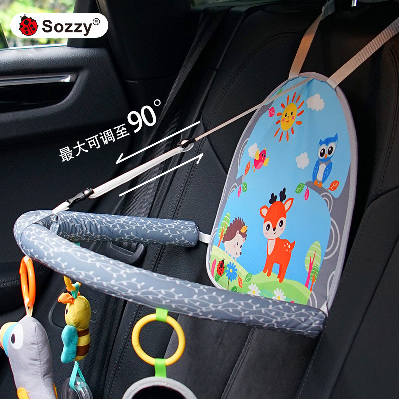 Sozzy tornos para bebés colgando juguetes colgantes de calma juguetes colgantes de automóviles juguetes colgantes de asiento de seguridad