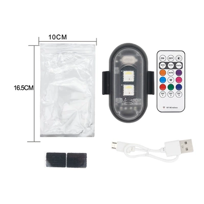 License plate lamp | colorful flash warning light