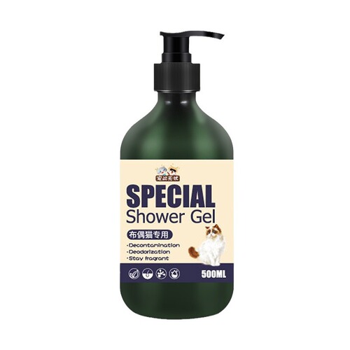 Special shower gel for cats and dogs, long and short hair kitten Teddy antibacterial and mite removal bath shampoo pet supplies