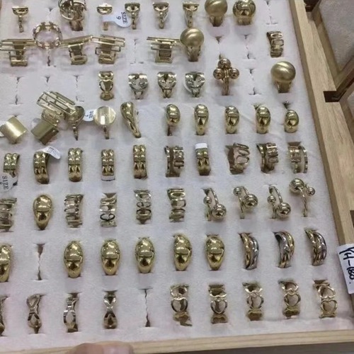 Bamboo and Wood Ring & Earring Display Tray, Jewelry Hundred-Ring & Earring Jewelry Tray Display Tray Counter Display