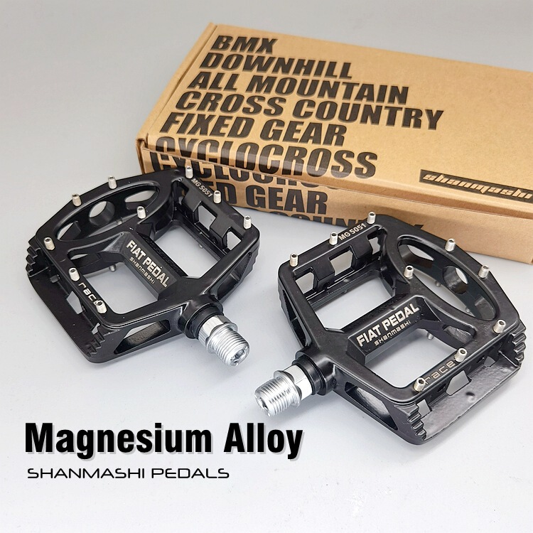 Shan Ma Shi 5051 Magnesium Alloy Pedal Mountain Bike Pedal Dead Flying Road Car Foot Plate Wide and Comfortable Grab Feet Shan Ma Shi 5051 Magnesium Alloy Pedal Mountain Bike Pedal Dead Flying Road Car Foot Plate Wide and Comfortable Grab Feet