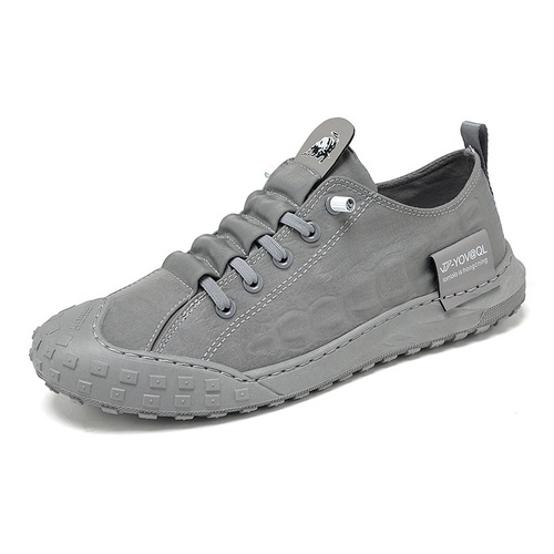 Ice silk men's shoes waterproof and non-slip labor protection work chef shoes autumn breathable old Beijing cloth shoes casual one-step