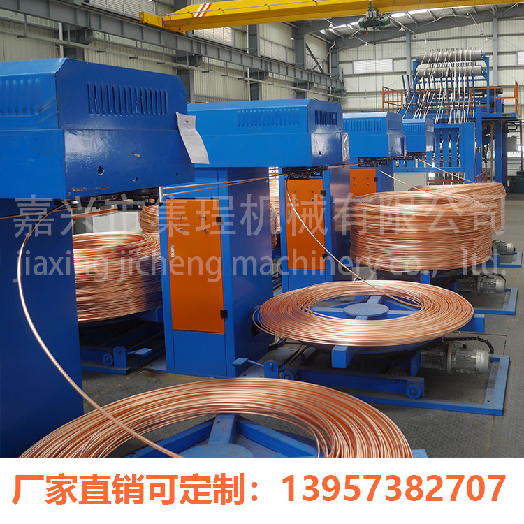 集珵浙江厂家供应 铜杆连铸机 上引法铜杆连铸机 无氧铜杆连铸机