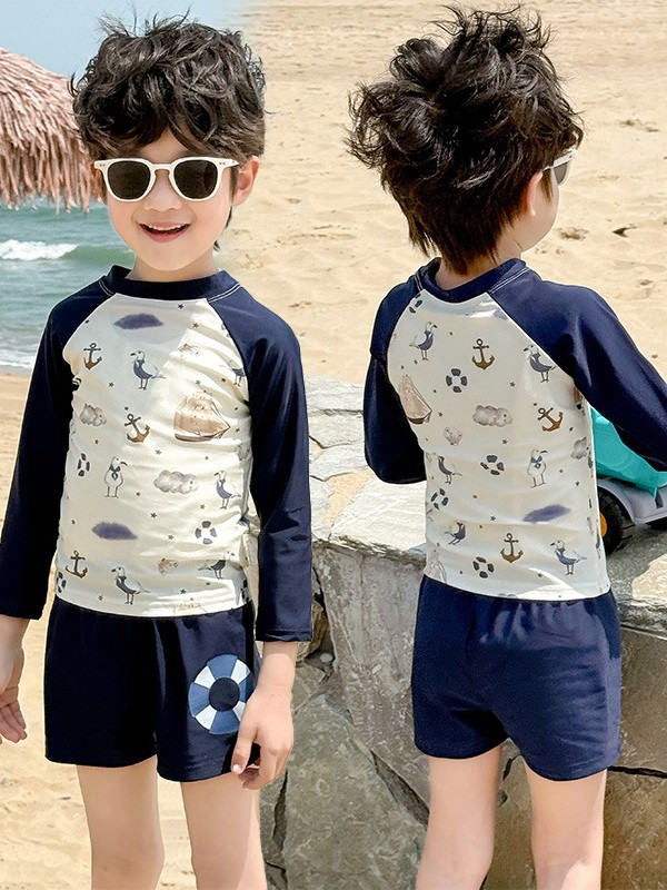 Children's split swimwear