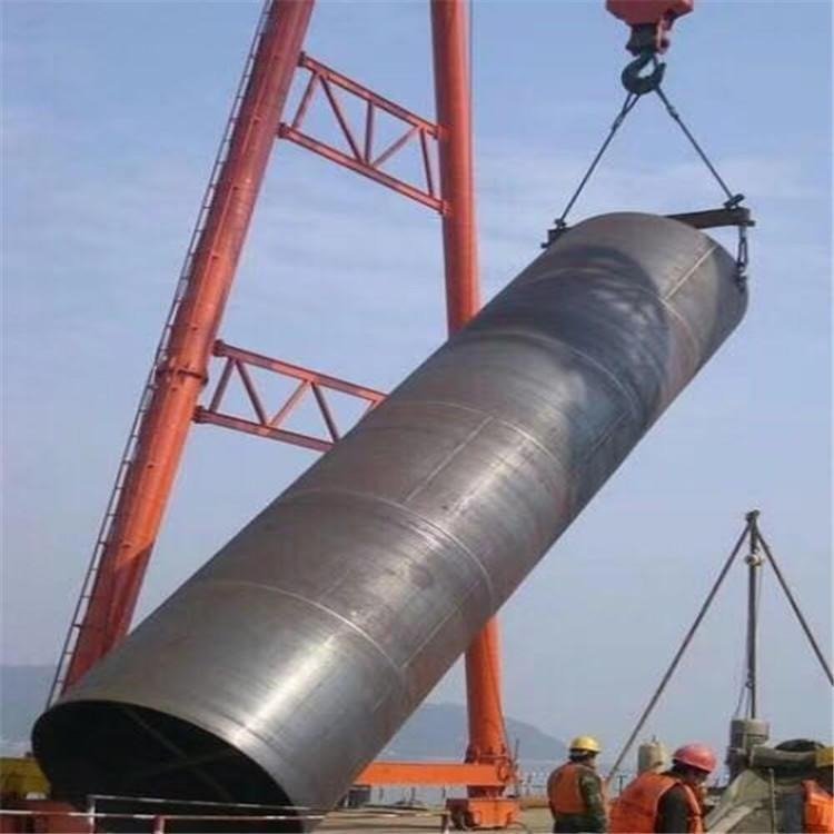 重庆厚壁钢板卷管 工地打桩钢管 各种规格大口径钢护筒
