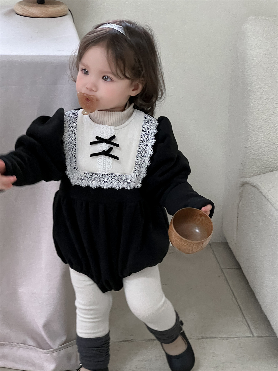 Ropa de invierno para niños, ropa de invierno para niñas, ropa de invierno para niños coreanos, ropa de invierno para bebés con camisa de veludo image 6