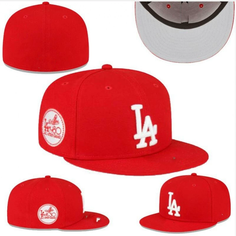 [LA Los Angeles Dodgers] Солнцезащитная шляпа с вышивкой, полное покрытие, бейсболка с широким краем и куполообразной формой