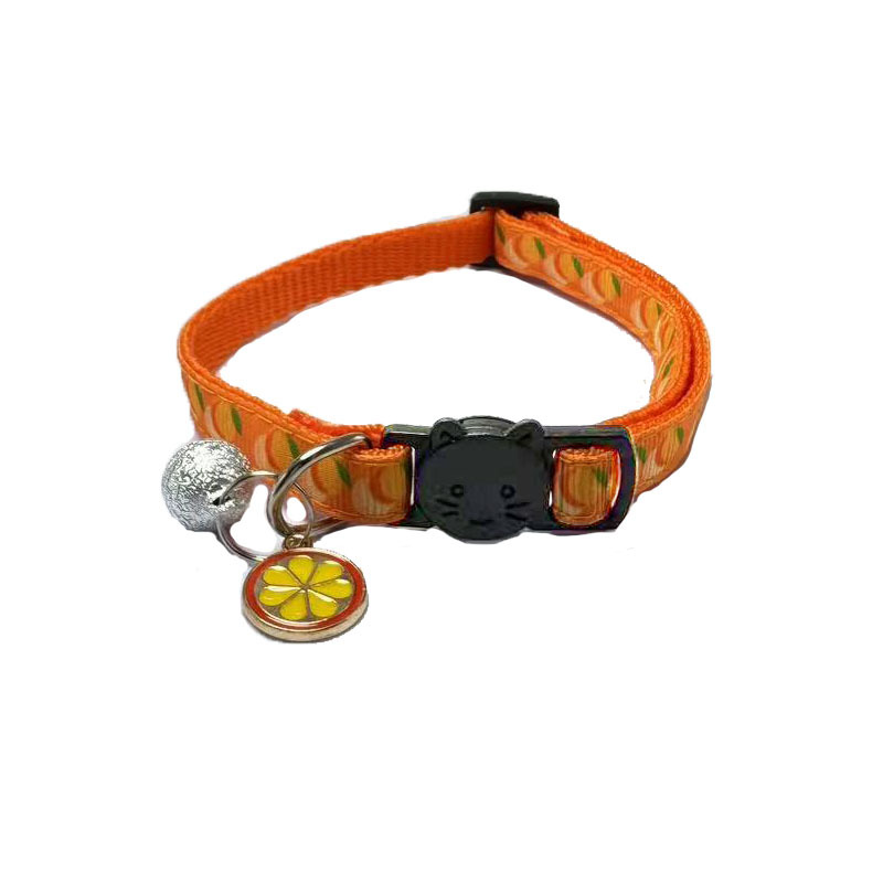 24 nuevos collares de frutas para gatos con accesorios de frutas para collares de mascotas fabricantes en stock