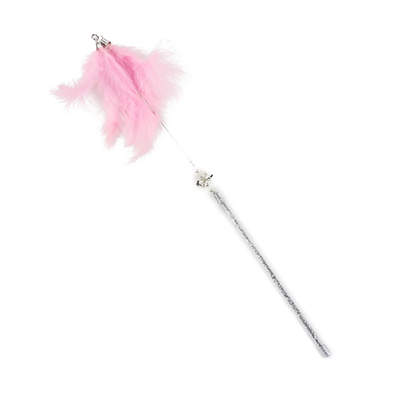 Fairy teasing cat stick bell