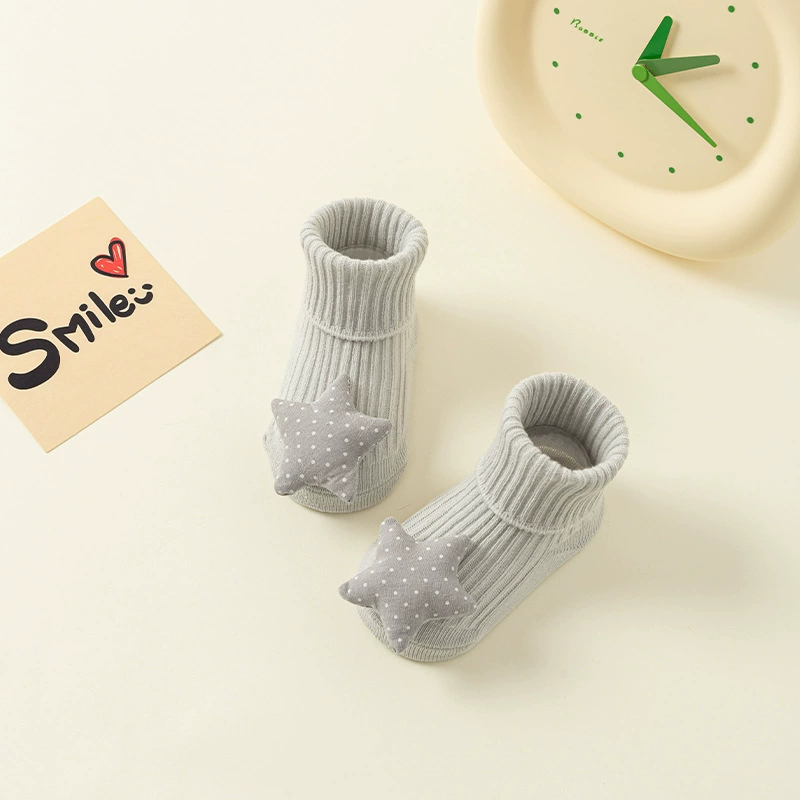 Children's autumn non-slip cartoon socks for new born