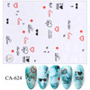 Nail stickers, fake nails, adhesive sticker for nails, suitable for import, English letters