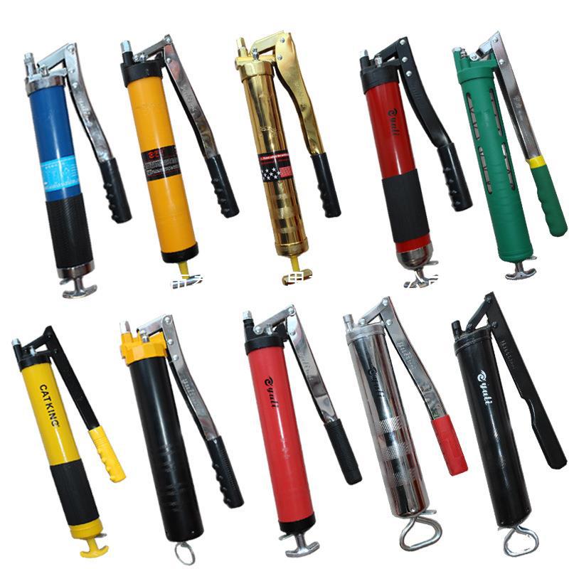 批发黄油枪 挖掘机手动单压双压杆重型牛油枪 高压自吸黄油机