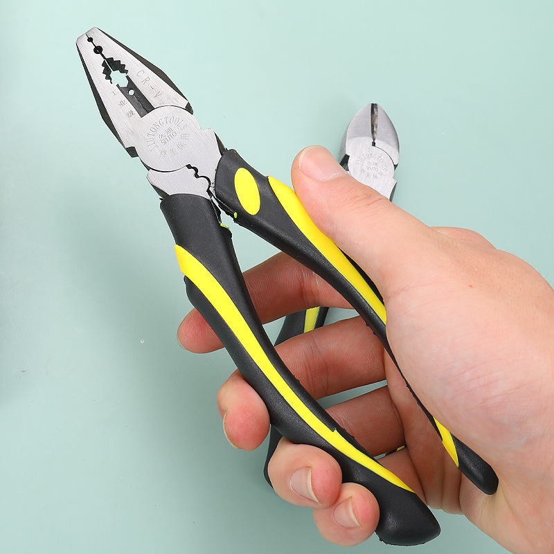 Ventas de fábrica Jiutong alicates de alambre multifunción de 8 pulgadas alicates de pesca alicates de corte de alambre alicates de ahorro de mano de obra herramientas de hardware