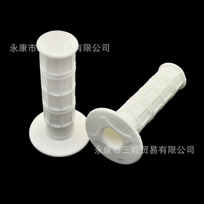 Motosiklet ləvazimatları və aksesuarları – Rubber Grip Cover Anti-Slip - 1-pair-of-white
