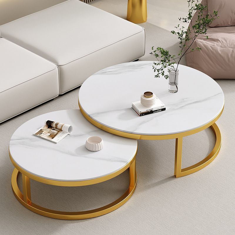 작은 둥근 눈 산 흰색 + 큰 둥근 눈 산 흰색 (펌프 없음) 금 프레임