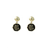 Silver needle, fashionable fresh earrings from pearl, accessory, silver 925 sample, simple and elegant design, wholesale