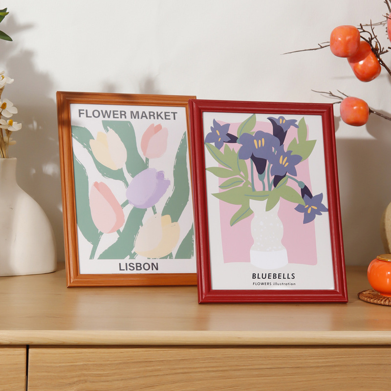 Cross-Border Scandinavian Simple Wooden Photo Frame Wholesale 8inch 10inch A4 Framed Picture Frame Poster Frame Wall Hanging Factory Wholesale Cross-Border Scandinavian Simple Wooden Photo Frame Wholesale 8inch 10inch A4 Framed Picture Frame Poster Frame Wall Hanging Factory Wholesale