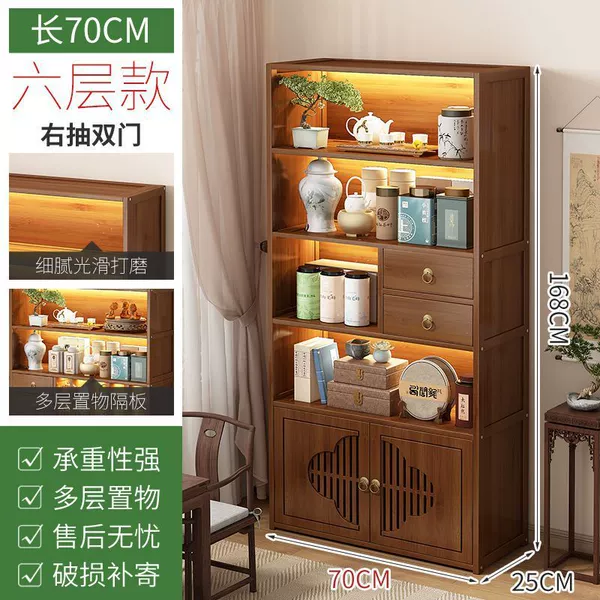 Six-layer long 70 right double draw double door model
