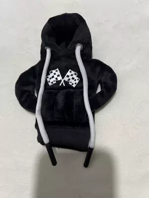 Shift Small Clothing Decoration Gear — Sürətlər qutusu və əl tormozu başlıqları - black-customized-model-flag