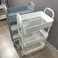 モバイル収納ラック床置きトロリー多層ホームキッチン寮収納ラックホームベビー用品収納ラック