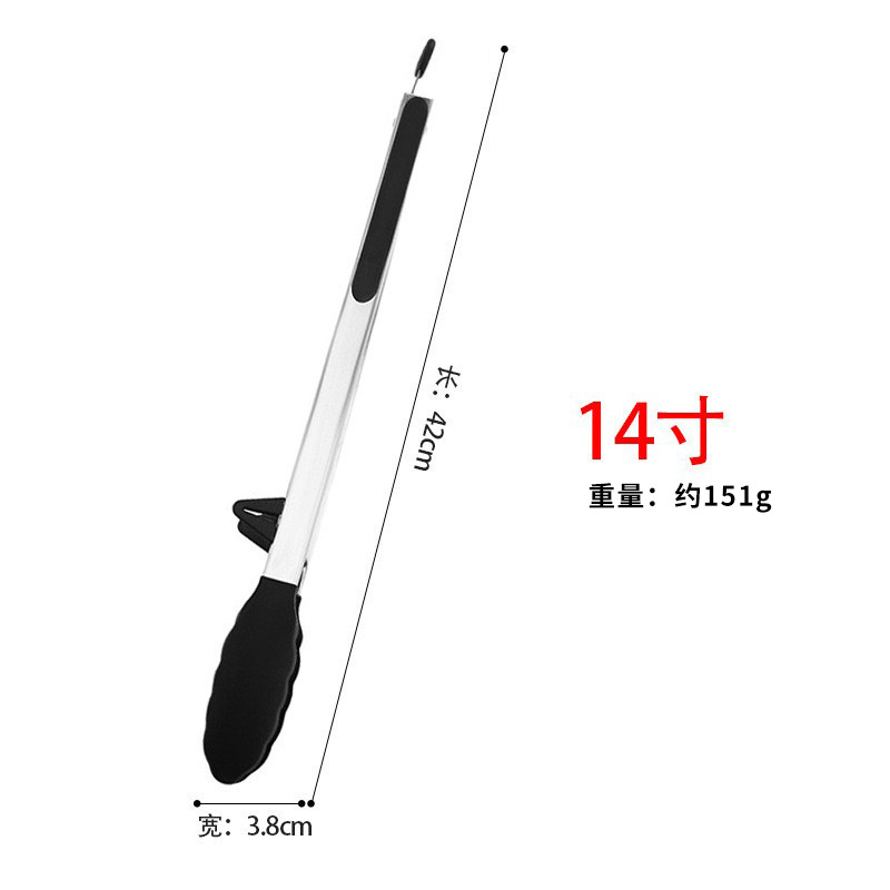 シリコンフードクリップ、ステンレスフードクリップ、バーベキュークリップ、バーベキュークリップ、火傷防止クリップ、高温耐性バーベキュークリップ、パンクリップ